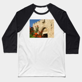 Zion Gate, Jerusalem, Israel Baseball T-Shirt